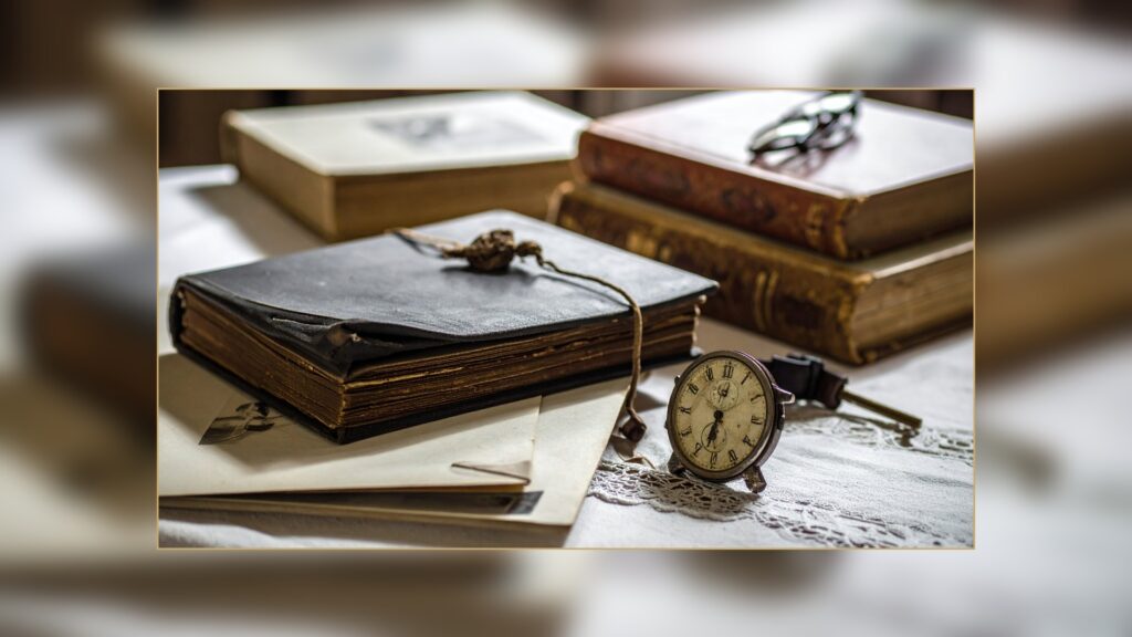 メモリアルムービー – ブラー＋セピア背景（写真30枚）