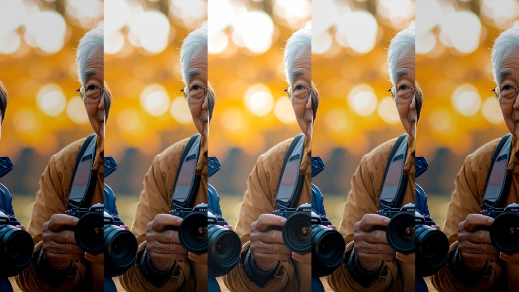 メモリアルムービー – ストリップ3＋フルスクリーン（写真30枚）